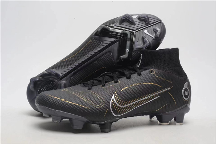 Men's Mercurial Vapor 14 Academy FG/MG Soccer Black Shoes 001 Men's Mercurial Vapor 14 Academy FG/MG Soccer Black Shoes 001